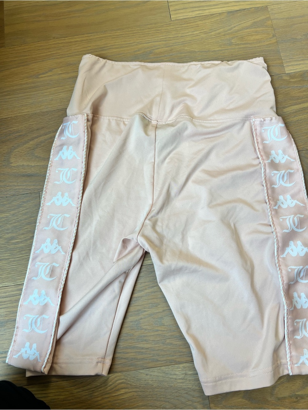 Kappa x Juicy Couture Evelyn Bike Shorts - Pink Blush (Size Small)